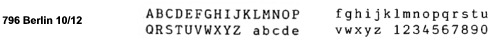 Smith Corona typewriter printwheel Berlin 10 12